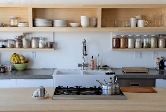 Этажерки на кухню в стиле Прованс - 38 фото