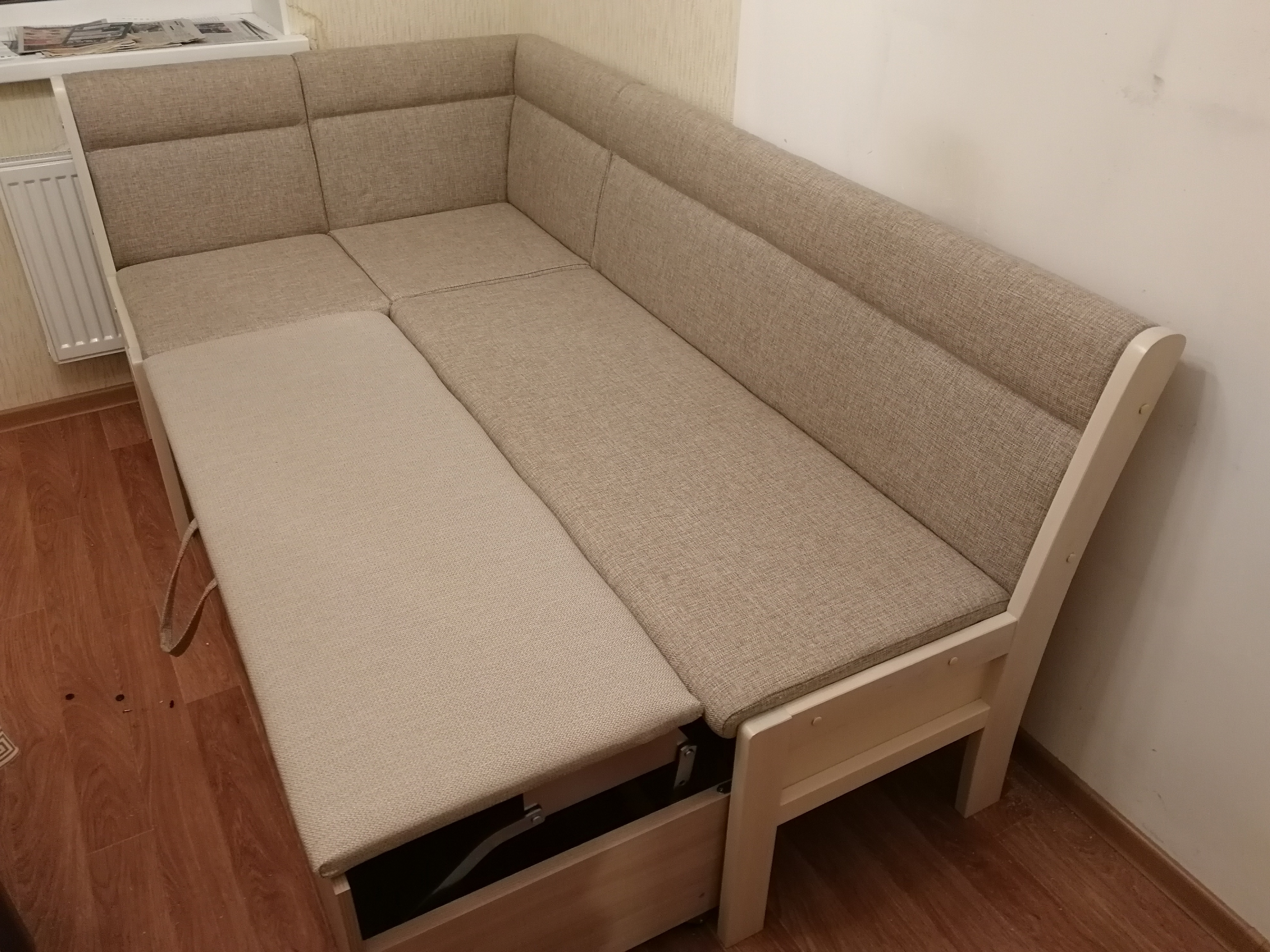 кухонный угловой диван этюд 2 1 облегченный