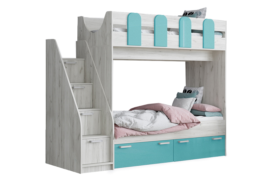 Купить Кровать чердак Бемби -4 в интернет-магазине hb-crm.ru