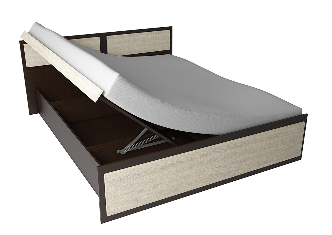 Кровать "Венеция-1" 1,6*2,0 м с подъемным механизмом – фото 1