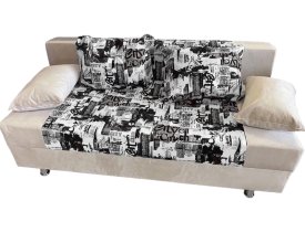 Сити (микровелюр) / Бежевый (велюр)