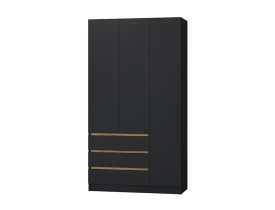 Дуб крафт золотой / Черный