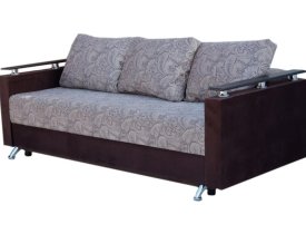 Огурцы (велюр) / Коричневый (кожзам)