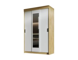 Дуб Вотан / Белый гладкий SL