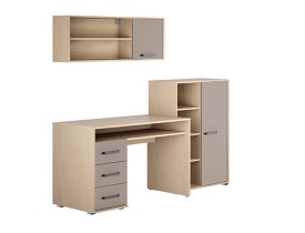 Дуб молочный / Глиняный серый SL