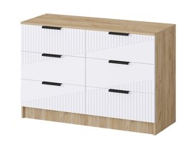 Дуб крафт золотой / Белый софтач