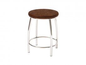 Шоколад (велюр) / Хром