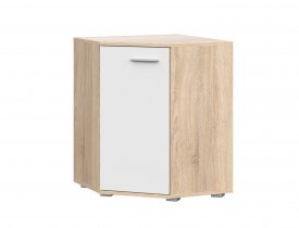 Дуб Сонома/Белый