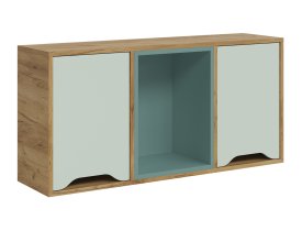 Дуб Крафт золотой / Пастельный зеленый / Сумеречный голубой