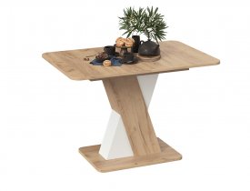 Белый / Дуб крафт золотой