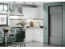 Белый глянец, фрезеровка 