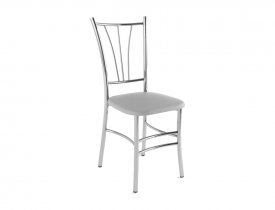 Металлик (экокожа) / Хром