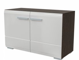 Венге / Белый глянец