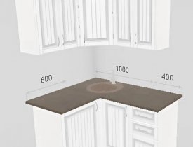 Белый Софт матовый, фрезеровка 