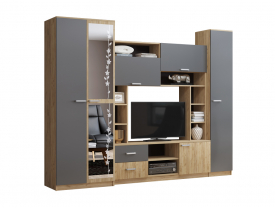 Дуб крафт золотой / Графит