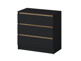 Дуб крафт золотой / Черный