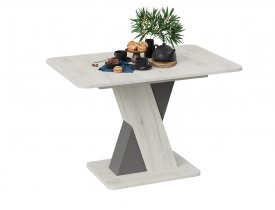 Дуб крафт белый/Серый