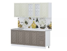 Рельеф дуб ваниль матовый / Рельеф дуб кофе матовый SL