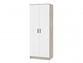 Дуб крафт серый / Белый