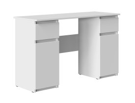 Белый гладкий